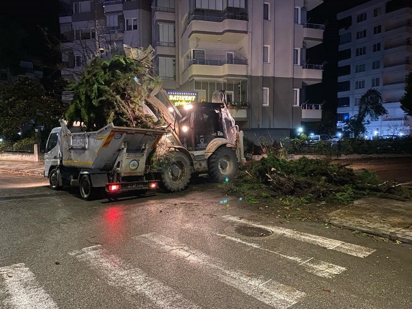 Ordu'da etkili olan fırtına 12 evin çatısını uçurdu! - Resim : 2