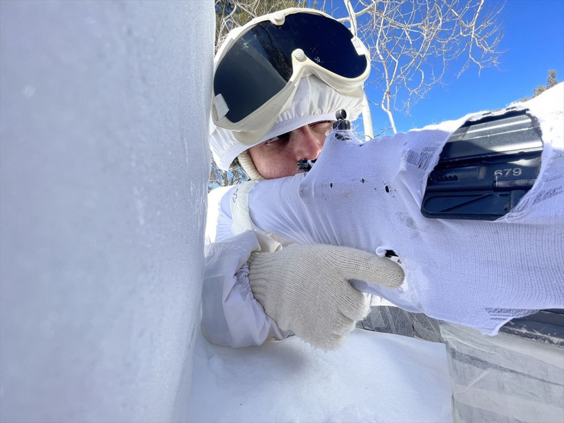 Komandoların Kars'ın karlı dağlarında zorlu eğitimi❄️⛷️🗻 - Resim: 82