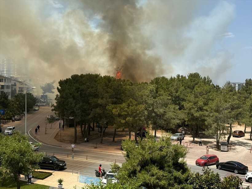 Son Dakika: Antalya'da yerleşim yerine yakın ağaçlık alanda yangın - Resim : 3