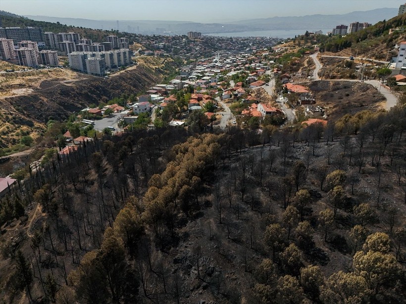 Evinin yanması nedeniyle göç ettiği İzmir'de yangın yine onu buldu - Resim: 13