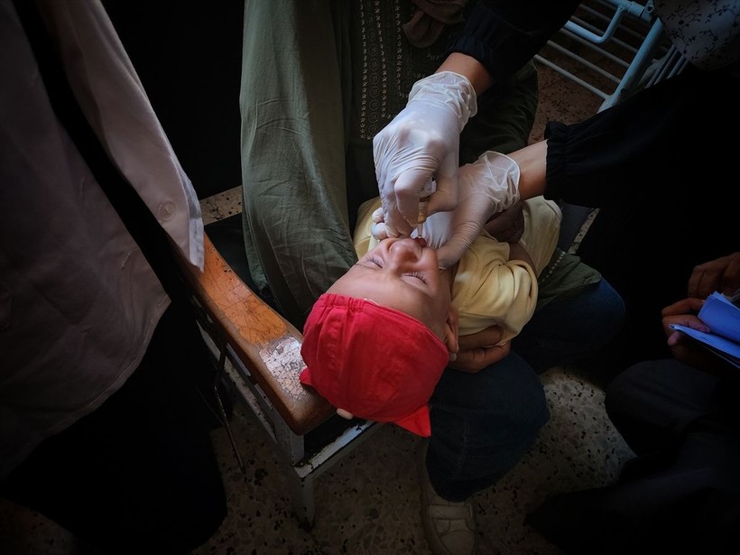 Gazze'de binlerce çocuğu kapsayan çocuk felci aşılama kampanyası başladı - Resim: 2