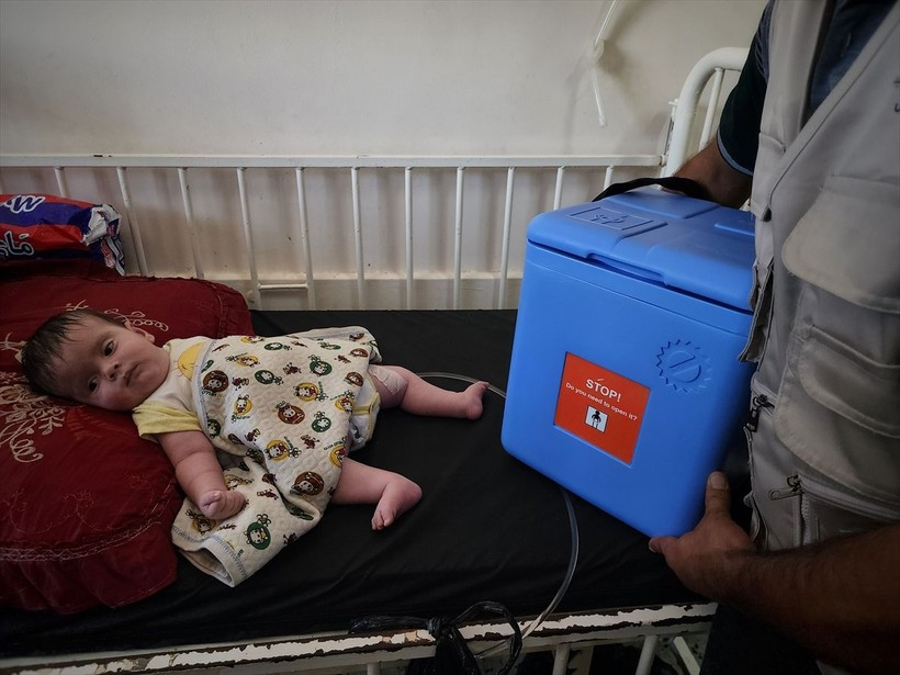 Gazze'de binlerce çocuğu kapsayan çocuk felci aşılama kampanyası başladı - Resim: 18