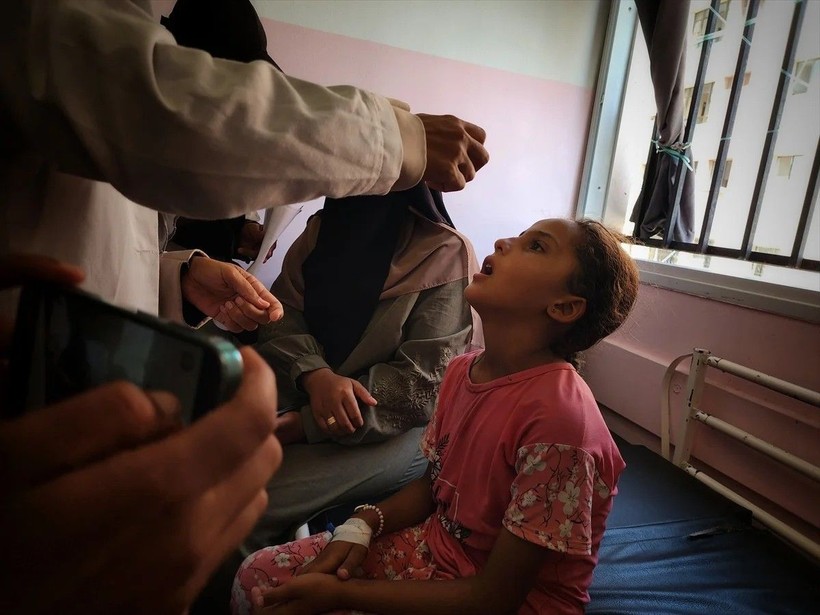 Gazze'de binlerce çocuğu kapsayan çocuk felci aşılama kampanyası başladı - Resim: 6