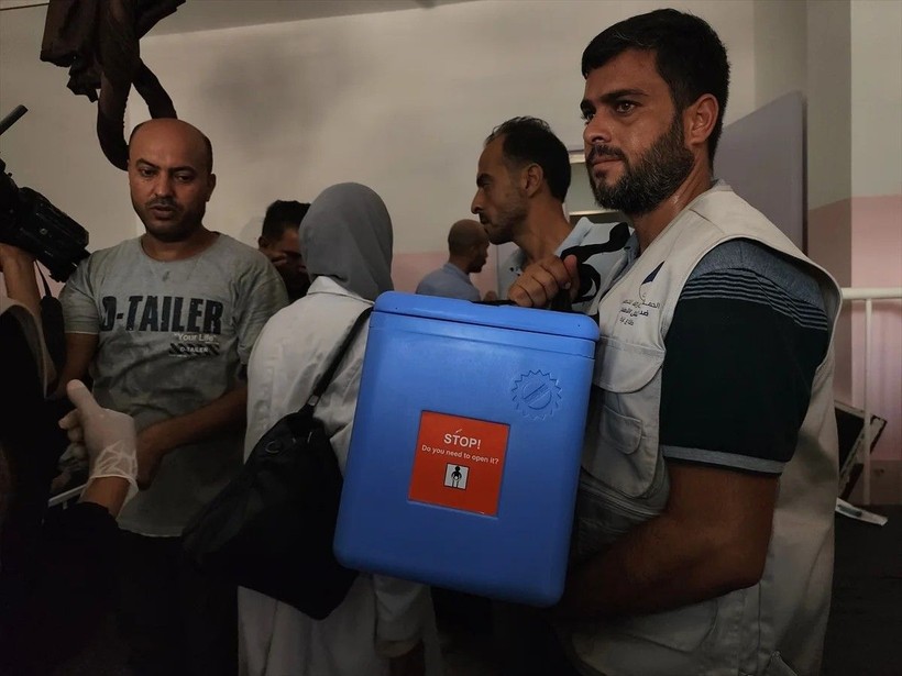 Gazze'de binlerce çocuğu kapsayan çocuk felci aşılama kampanyası başladı - Resim: 9