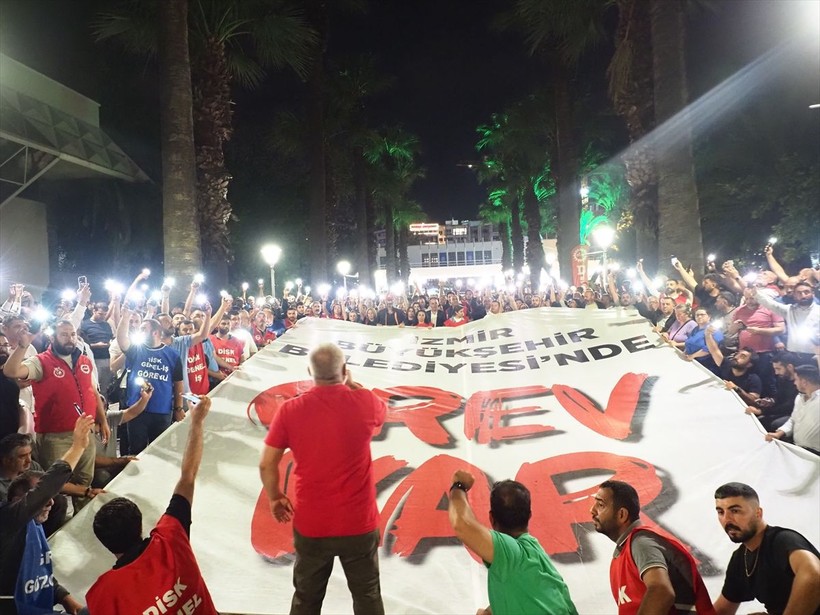 İzmir'de grev! 23 bin işçi meydanlara çıktı - Resim: 6