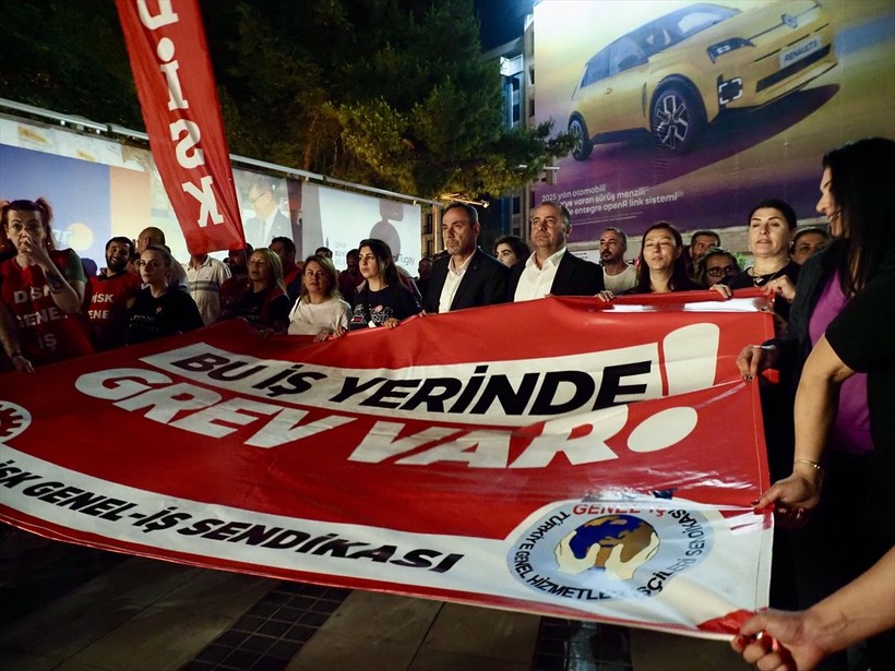 İzmir'de grev! 23 bin işçi meydanlara çıktı - Resim: 7