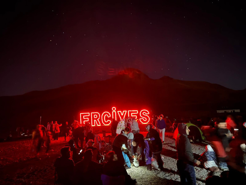 Erciyes'te 2 bin 650 metre yükseklikte meteor yağmuru - Resim: 8
