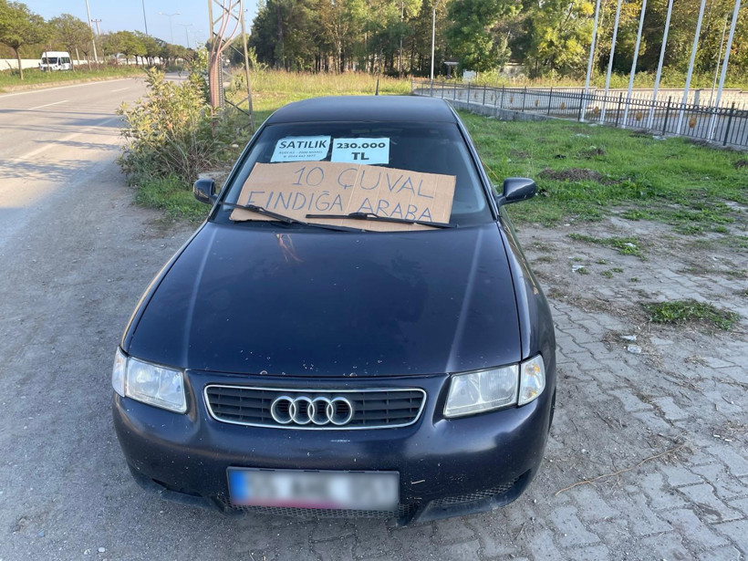 10 çuval fındık getirene araba - Resim : 2