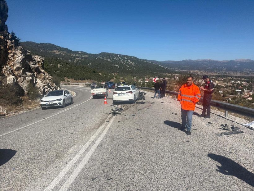 Motosiklet sürücüsünün öldüğü kaza, kask kamerasında - Resim: 5