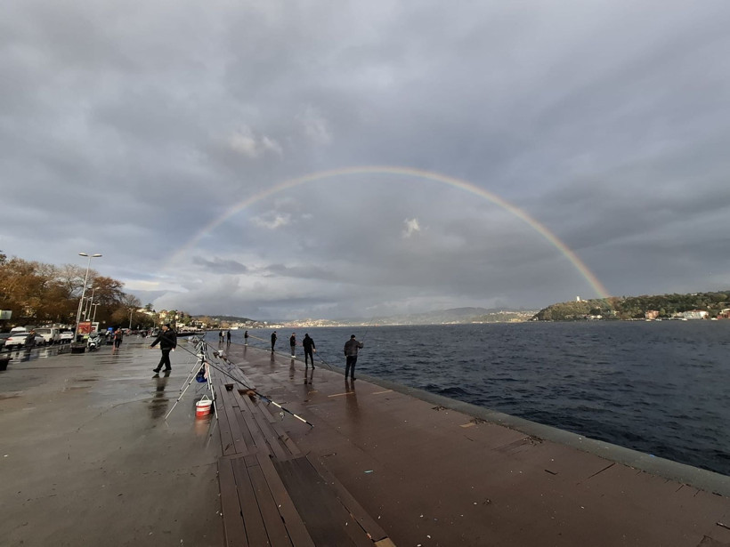 İstanbul Boğazı’nda gökkuşağı sürprizi - Resim: 10