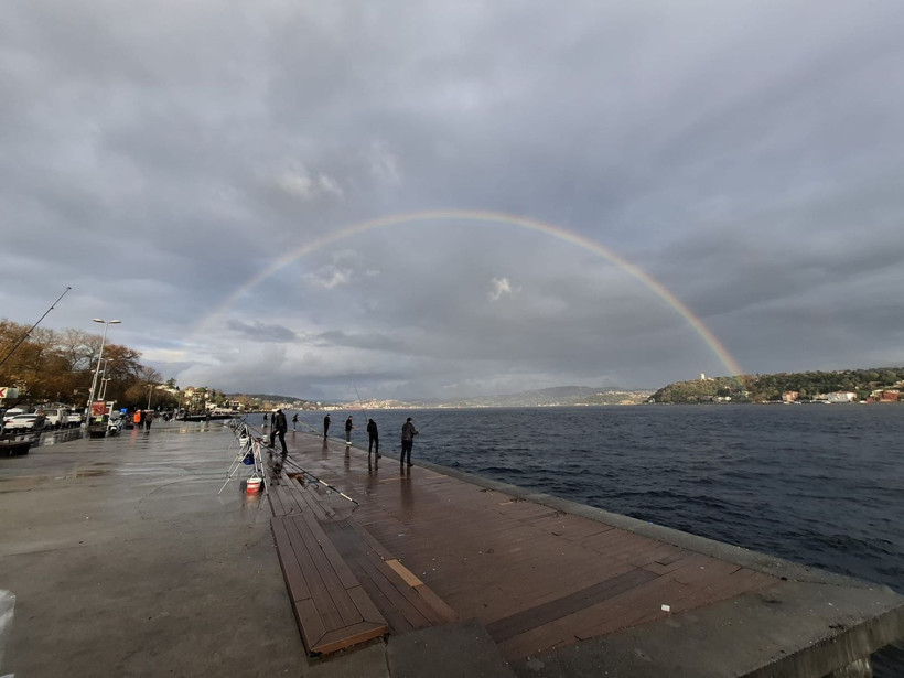 İstanbul Boğazı’nda gökkuşağı sürprizi - Resim: 7