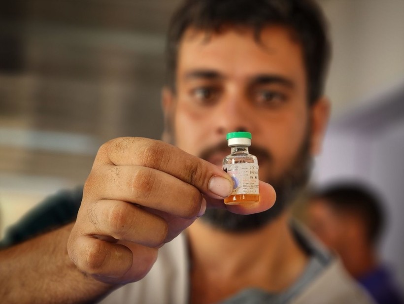 Gazze'de binlerce çocuğu kapsayan çocuk felci aşılama kampanyası başladı - Resim: 11