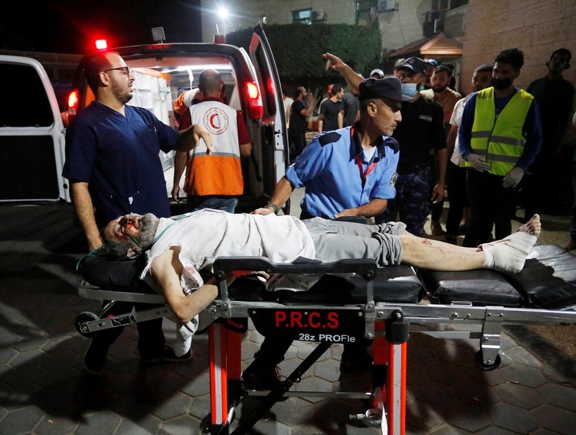 Bebek katili İsrail yine gözünü hastanelere dikti! Hamas'ın intikamını binlerce sivilden alıyor - Resim: 40