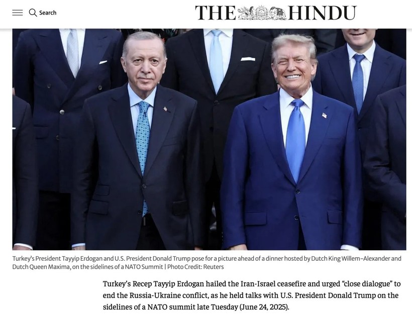Cumhurbaşkanı Erdoğan NATO'da: Trump ile görüşmesi dünya basınında - Resim : 3