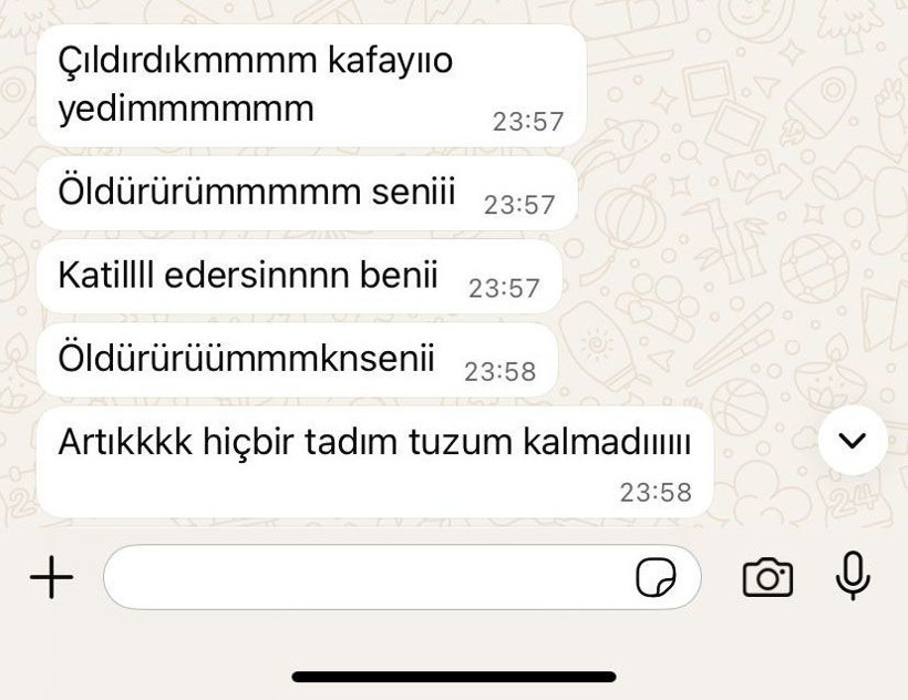 Kıskançlık krizlerine giren Polis, sevgilisine hayatı dar etti: Seni kurşuna dizerim - Resim: 7