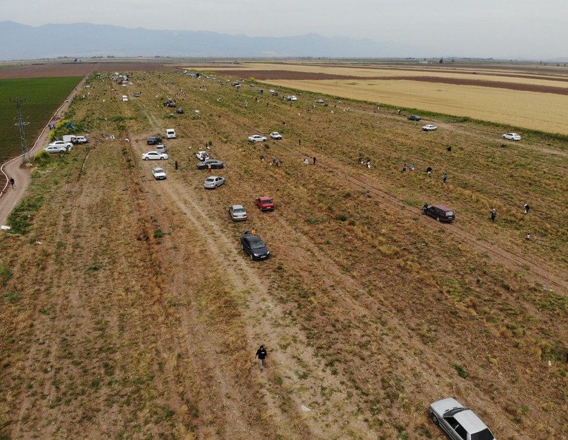 Hatay'da 80 dönümlük tarlasından istediği verimi alamayan çiftçi bedavaya dağıttı - Resim: 5