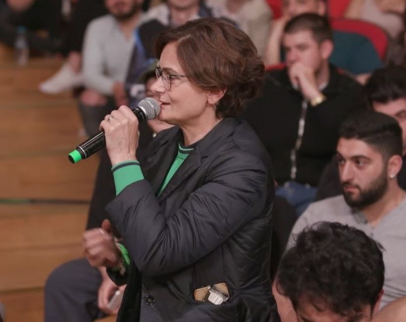Köprüyü geçene kadar milliyetçi CHP! Göktürk bayrağıyla yürüyen Canan Kaftancıoğlu Mevzular Açık Mikrofon'da PKK elebaşı Sakine Cansız'ı savundu - Resim: 6