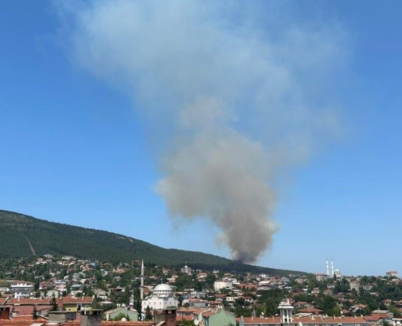 Aydos Ormanı'nda yangın çıktı - Resim: 4