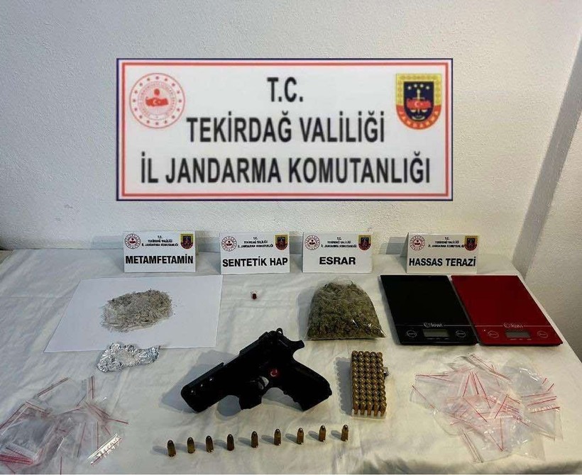 Jandarmadan Tekirdağ'da uyuşturucu operasyonu! 9 gözaltı - Resim: 5