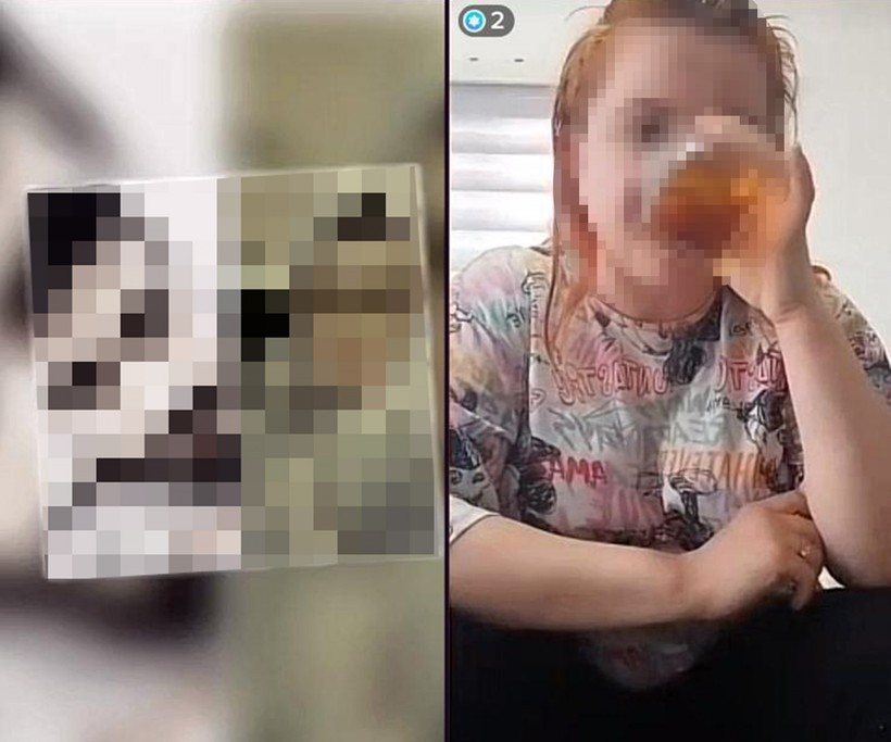 Sevgilisiyle 7 yaşındaki kızını duşa sokup canlı yayın yapan anne hakkında flaş gelişme! Çocuk, devlet korumasına alındı - Resim : 2