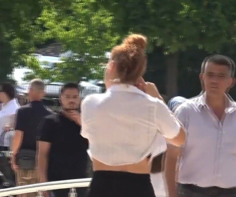 Sınava sütyen şortla gelen kız konuştu - Resim: 5
