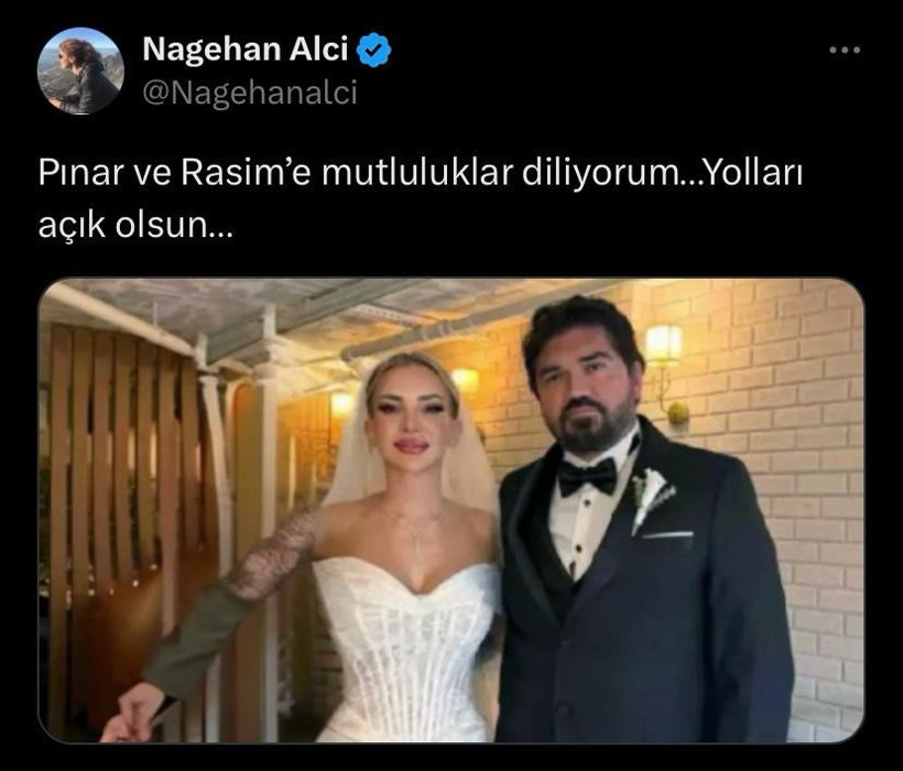 Tek celsede boşanmıştı, sessiz sedasız evlendi: Nagehan Alçı'dan ilk yorum geldi - Resim : 3