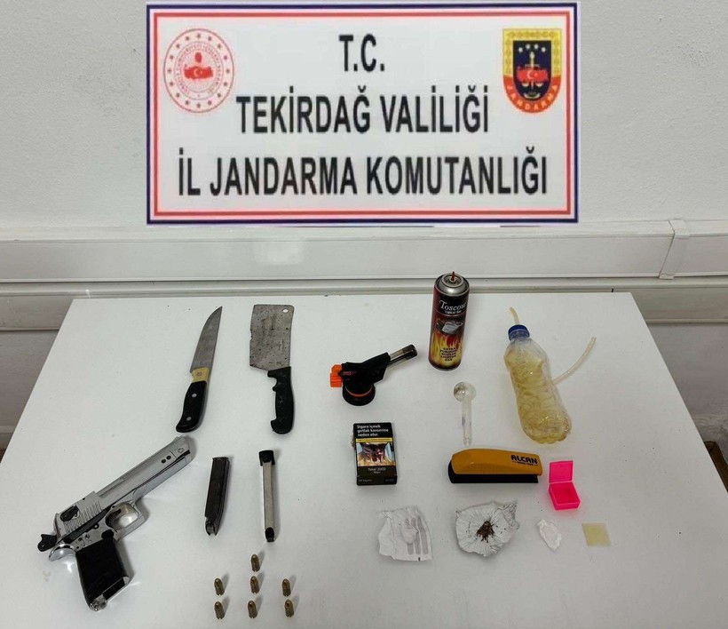 Jandarmadan Tekirdağ'da uyuşturucu operasyonu! 9 gözaltı - Resim: 1