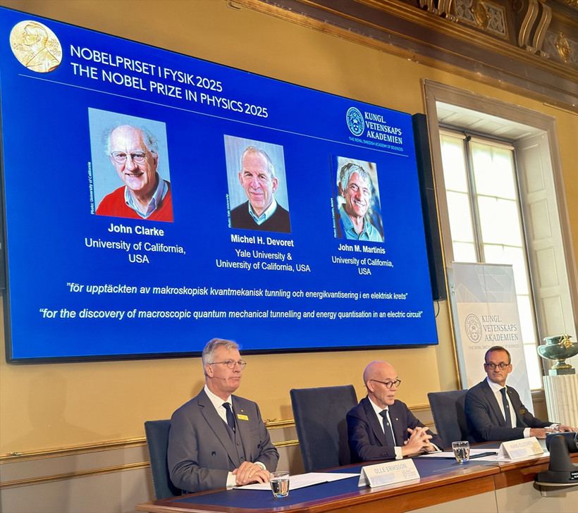 2025 Nobel Fizik Ödülü sahiplerini buldu - Resim : 1
