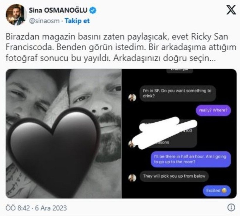 Tan Taşçı, Sina Osmanoğlu'na "Tatlı şehzade" mesajı attı mı? İddialar büyüdü taraflardan açıklama geldi - Resim: 11