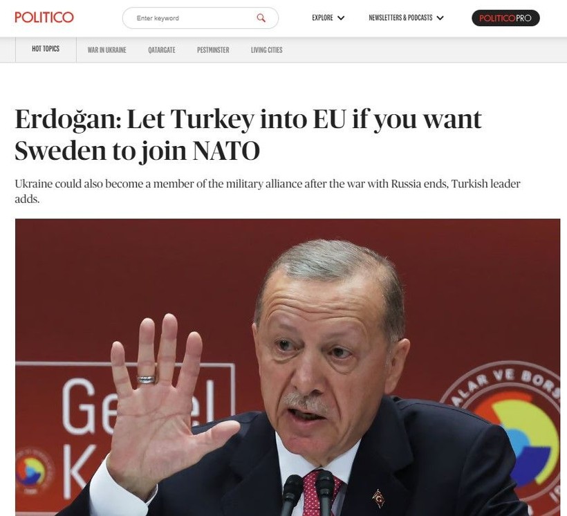 Ajanslar son dakika koduyla geçti! Dünya basını Cumhurbaşkanı Erdoğan'ın sözlerini böyle gördü - Resim: 7