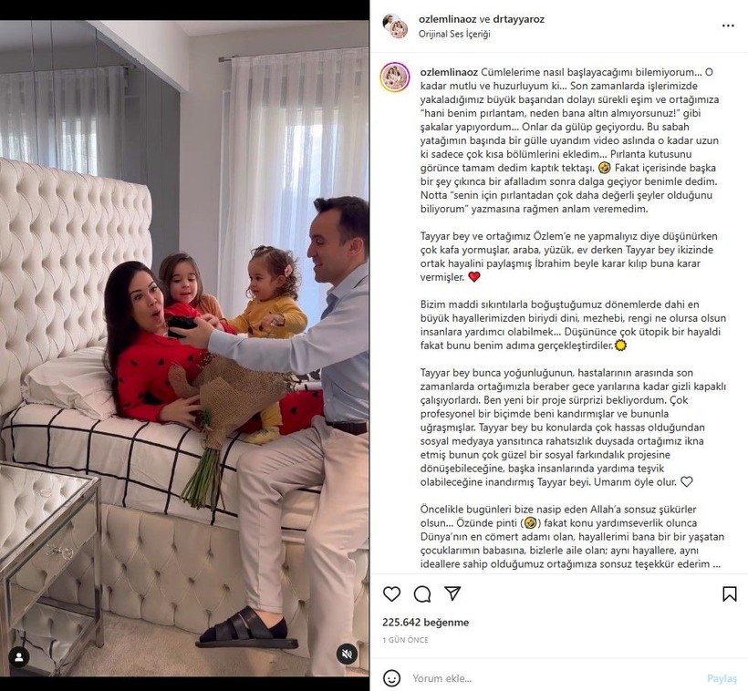 Ünlü fenomene eşinden anlamlı sürpriz - Resim: 4