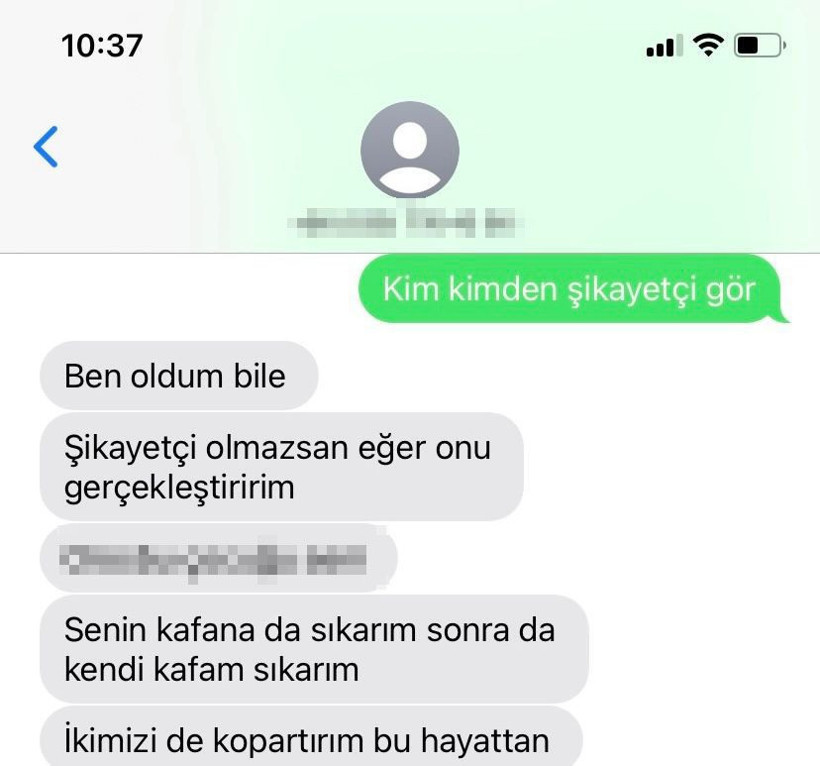 Kıskançlık krizlerine giren Polis, sevgilisine hayatı dar etti: Seni kurşuna dizerim - Resim: 9