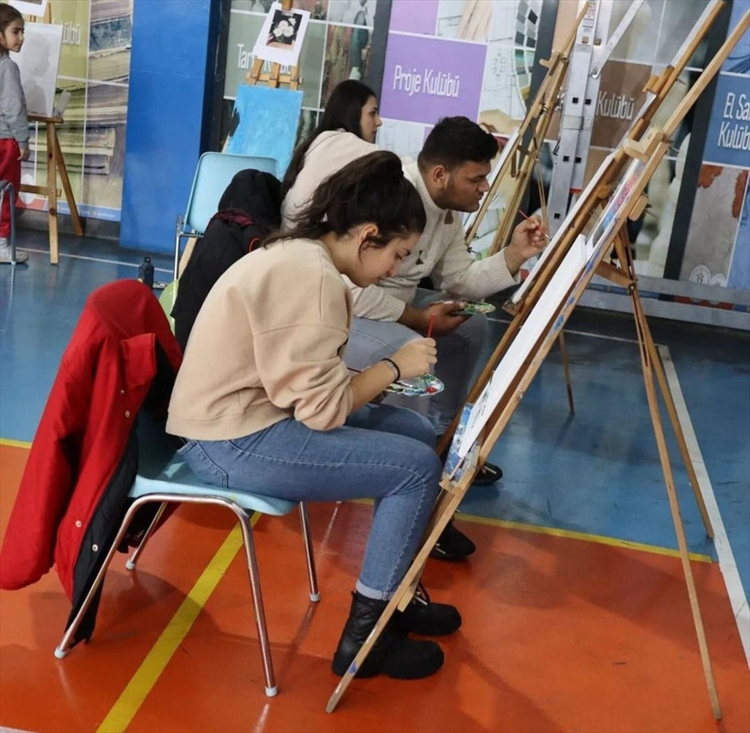 Ardahan'daki depremzede çocuklar çeşitli etkinliklerle eğlendi - Resim: 10