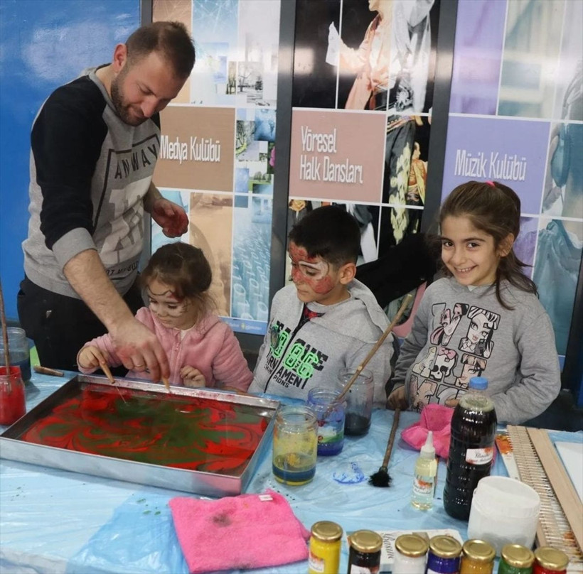 Ardahan'daki depremzede çocuklar çeşitli etkinliklerle eğlendi - Resim: 8