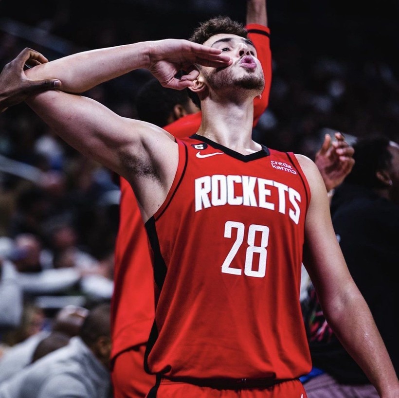 Breaking Bad'in efsaneleri Alperen Şengün'ü izledi! Alperen'den double-double - Resim: 11