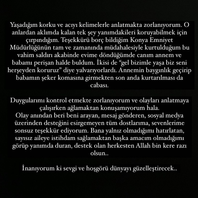 Konya'da protesto edilen Selin Ciğerci sessizliğini bozdu: Daha güçlüyüm ve dik durmaya çalışıyorum - Resim: 7