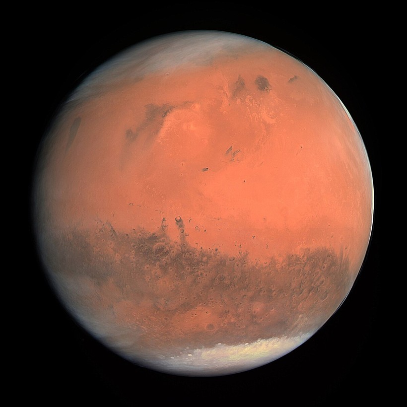 Mars'ta gizlenmiş devasa yanardağ keşfedildi - Resim : 1