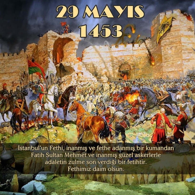 Resimli 29 Mayıs İstanbul'un Fethi 571. Yıldönümüne özel kutlama mesajları - Resim: 4