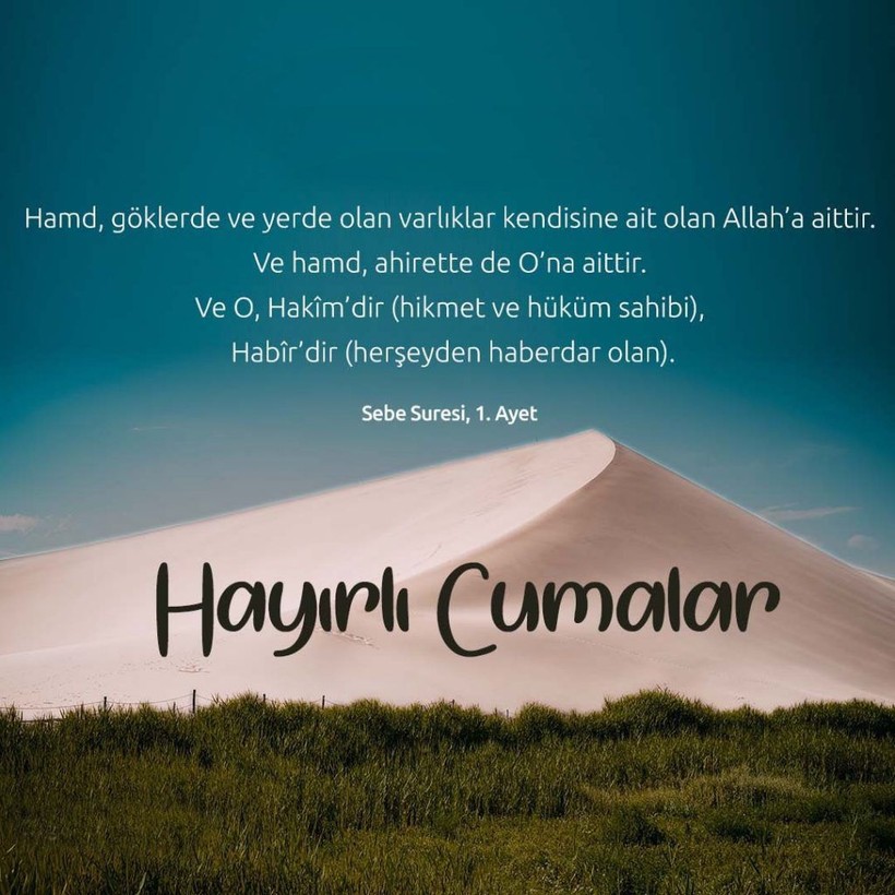 Anlamlı, özgün, en yeni, en güzel resimli cuma mesajları | Ayetli, hadisli, dualı, farklı, kısa ve uzun cuma mesajları - Resim: 5