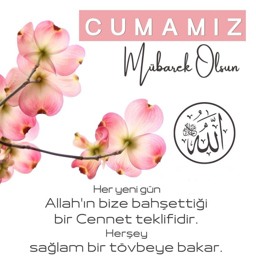 Muharrem ayına özel en güzel resimli cuma mesajları - Ayetli, hadisli, dualı, bayraklı, anlamlı, farklı kısa, uzun cuma sözleri - Resim: 11