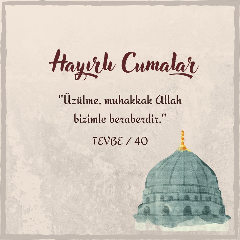 Muharrem ayına özel en güzel resimli cuma mesajları - Ayetli, hadisli, dualı, bayraklı, anlamlı, farklı kısa, uzun cuma sözleri - Resim: 17