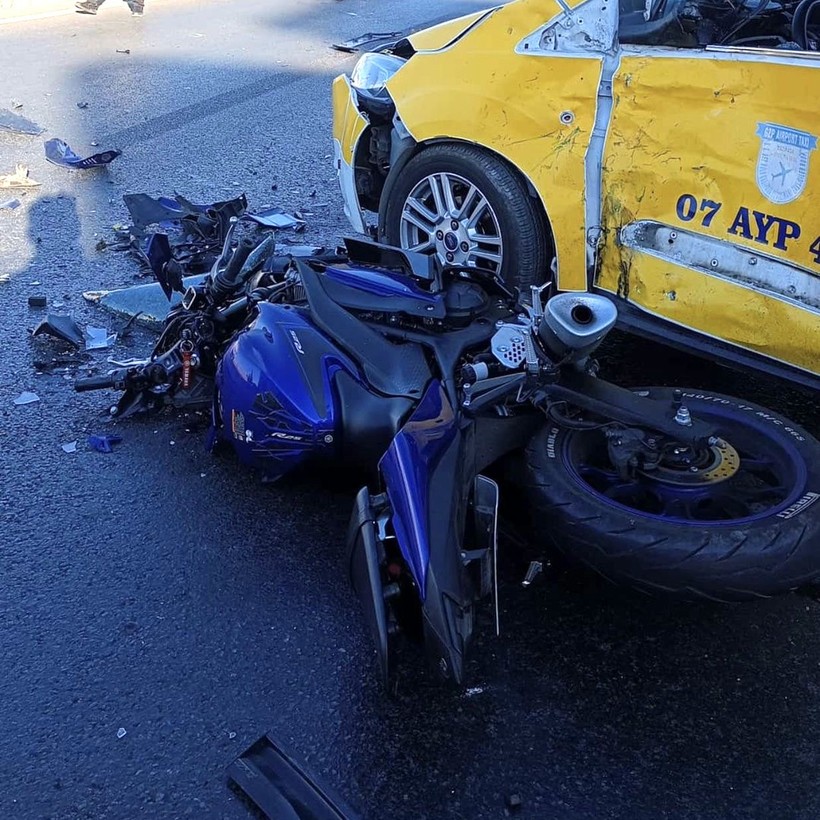 Alanya'da korkunç kaza: Arkadaşının ölümünü kaydetti - Resim: 8