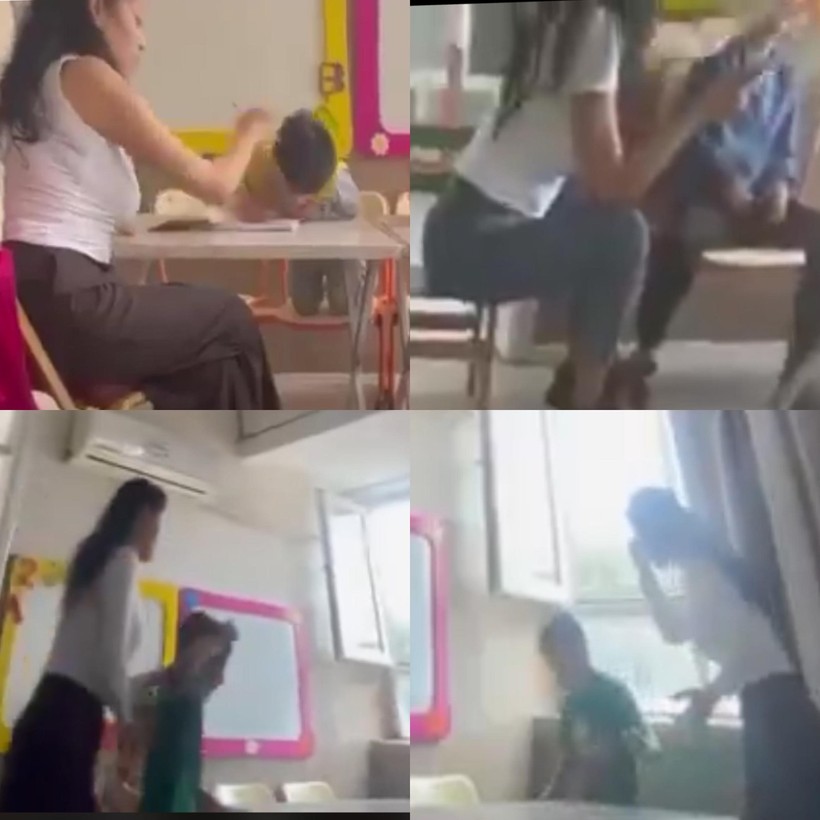 Adana'da özel eğitim öğretmeninden otizmli çocuklara şiddet - Resim : 1