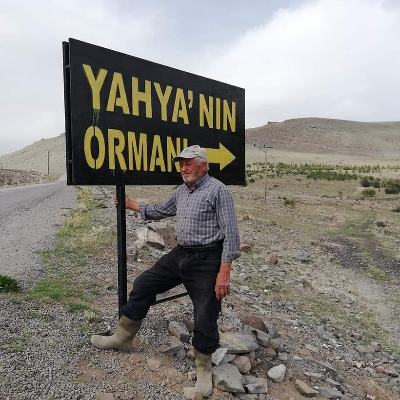 'Orman Dede' olarak bilinen Rahim öğretmen, elleriyle kurduğu ormana defnedildi - Resim: 2