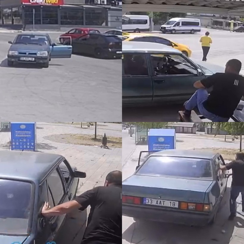 Günün kahramanı taksici: Freni boşalan otomobili durdurdu - Resim : 1