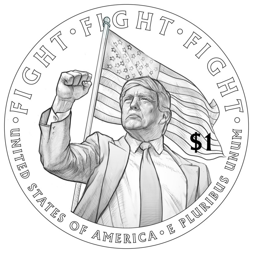 Trump 1 doların üzerinde! 250. yıla özel para - Resim : 1