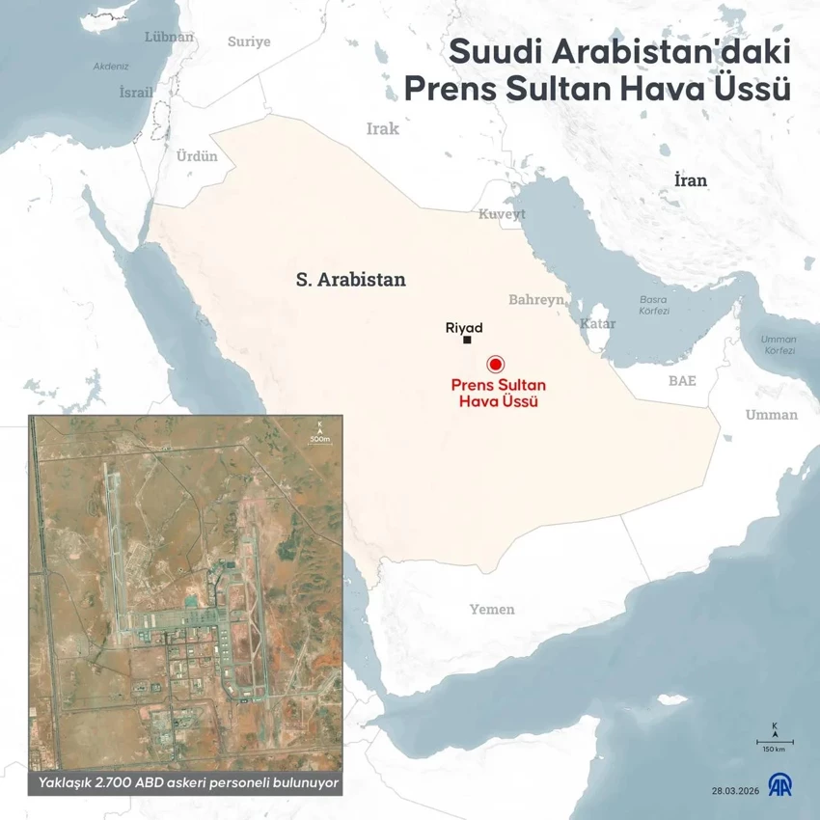 İran'dan Suudi Arabistan'da ABD üssüne saldırı - Resim : 1