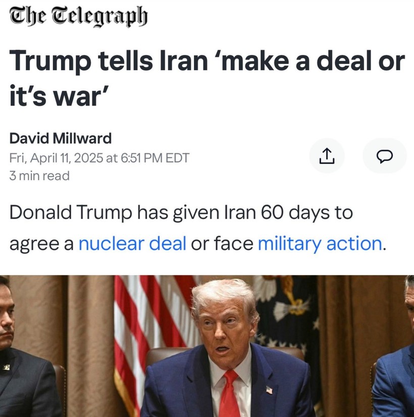 ABD Başkanı Trump: İran misilleme yaparsa İsrail'i savunacağız - Resim : 1