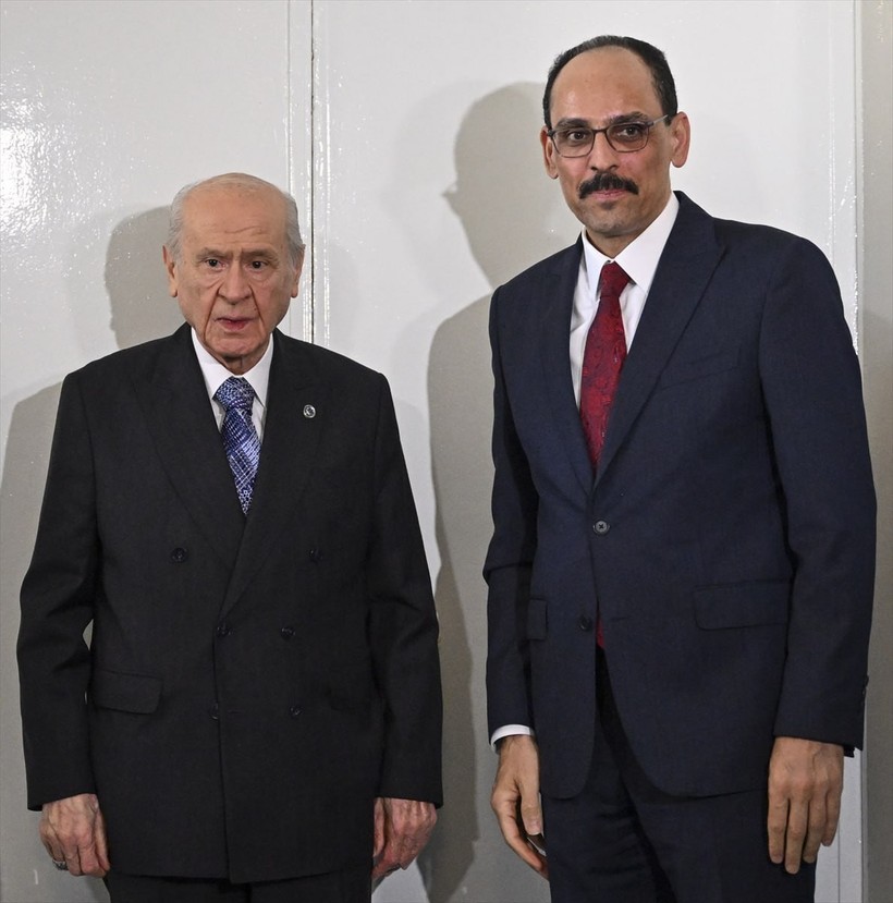 MİT Başkanı İbrahim Kalın, önce Bahçeli sonra AK Parti ve DEM ile görüştü - Resim : 2
