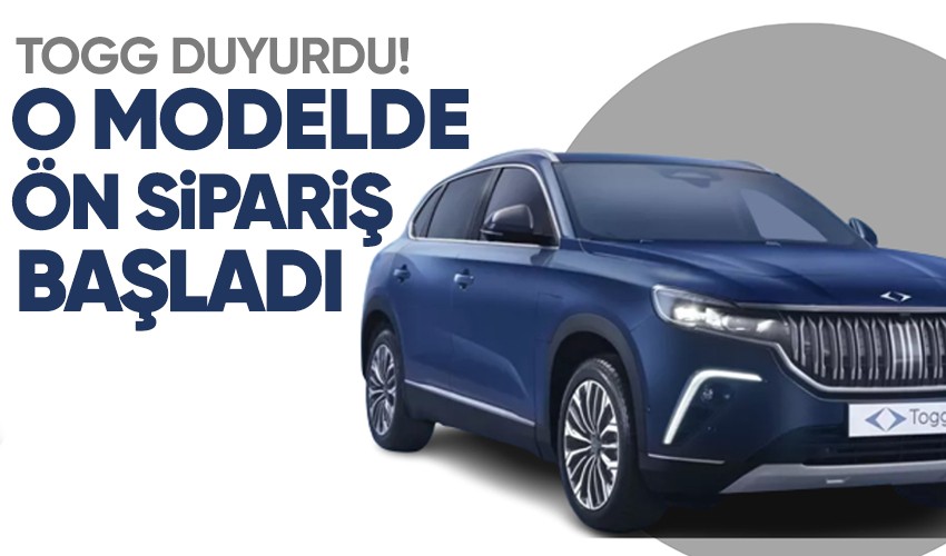 Son dakika: TOGG'dan flaş açıklama! T10X modelinin ön siparişi başladı